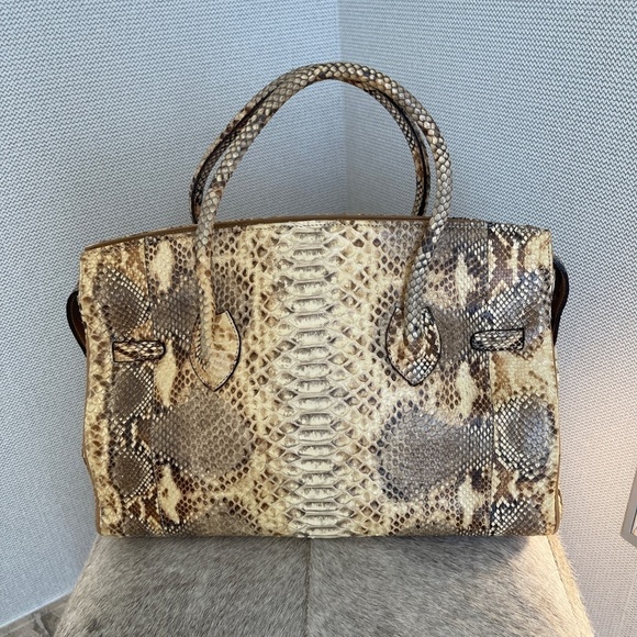 CASSINI FIRENZE JENNIFER TATTANELLI PHYTON HANDBAG - Picture 3 of 10